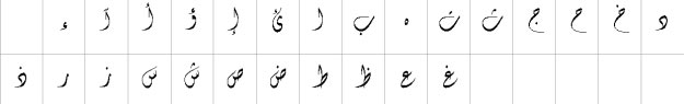 AlFars 14 Fantezy Urdu Font