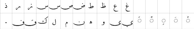 AA Sameer Qamri Urdu Font