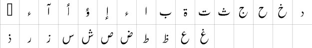 GIST Nabeel Urdu Font